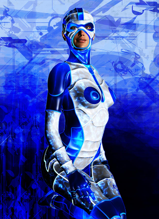 Illustration for article titled Gallery 2 Sexy Robots and Cyborgs
